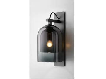 LUMI - Glass and steel wall lamp by Articolo Studio - view 2